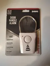Sabre HS-DHA Door Handle Alarm 110dB Wireless Vibration Sensor for Home & Travel