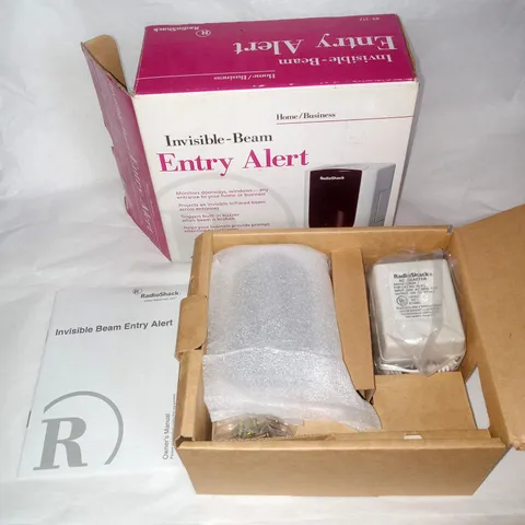 Radio Shack Invisible Beam Entry Alert 49-312 Unused Open Box