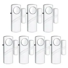 Security Window Door Alarm, Portable 90dB Wireless Sensor for Home & Travel S...