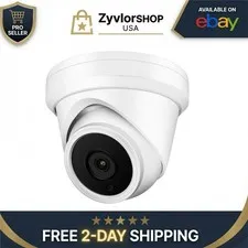 4MP PoE IP Security Camera Outdoor Dome 2560x1440 Night Vision