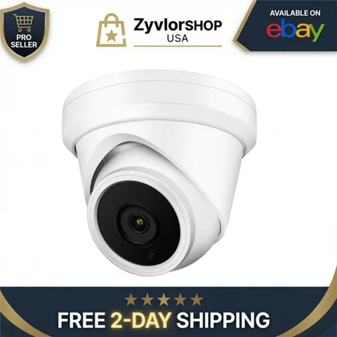 4MP PoE IP Security Camera Outdoor Dome 2560x1440 Night Vision