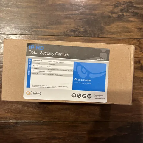 Q-See Freedom QCN8068BA 1080p 3MP HD IP Bullet Security Camera New In Box
