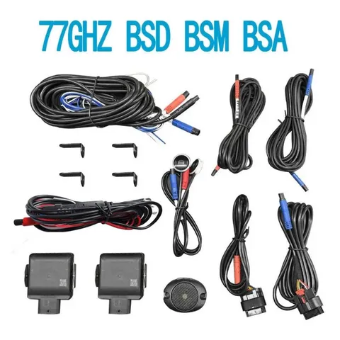 77Ghz Millimeter Wave Radar dead zone Change Lane Safer Monitoring Assistant BSD