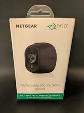 Netgear Arlo VMA1200B Black Silicone Skins Set of 3 UV Water Resistant NEW