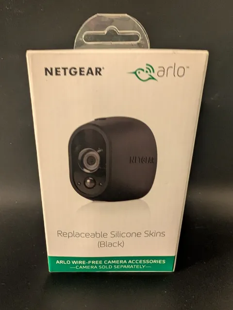 Netgear Arlo VMA1200B Black Silicone Skins Set of 3 UV Water Resistant NEW