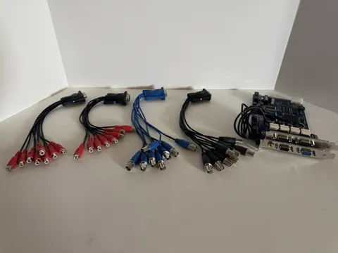 Geovision GV1480A DSUB V3.1 PCI-e DVR CCTV Surveillance Capture Card