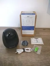NEW 1080P Indoor Pet/Security Camera QC21- Night Vision Motion Color: Black
