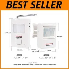 Wireless Dog Barking Alarm Motion Detector