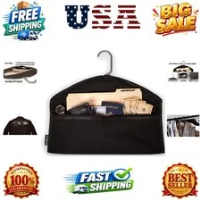 Hanger Diversion Safe with Hidden Pocket | Fits Under Hanging Clothes, Hide V...
