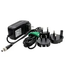 12V Locking DC Power Supply for Blackmagic Studio 4K 6K , Video Assist 5" 7" ...