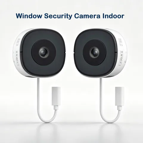 2PCS Wansview 2K Indoor Window Camera 2.4/5GHz WiFi for Home Security Anti-Glare
