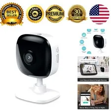 Kasa EC60 1080p Indoor Wired Security Camera Motion Tracking 2-Way Audio Night