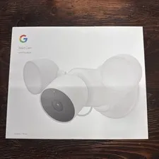 Google Nest Cam With Floodlight - Wired Outdoor Smart Home Security Camera - NEW