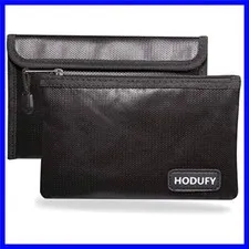 5x8 Inches Fireproof & Waterproof Money Bag Set - Secure Your Valuables