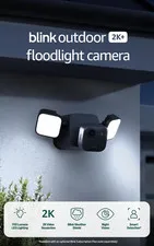 Outdoor 2K+ Floodlight Camera — Wireless Smart Security Camera, 2K Video