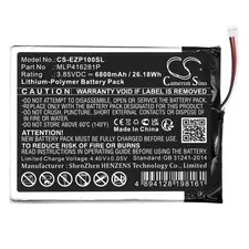 BATTERIE 6800mAh Type MLP416281P For Ezviz DP1S Smart Doorbell