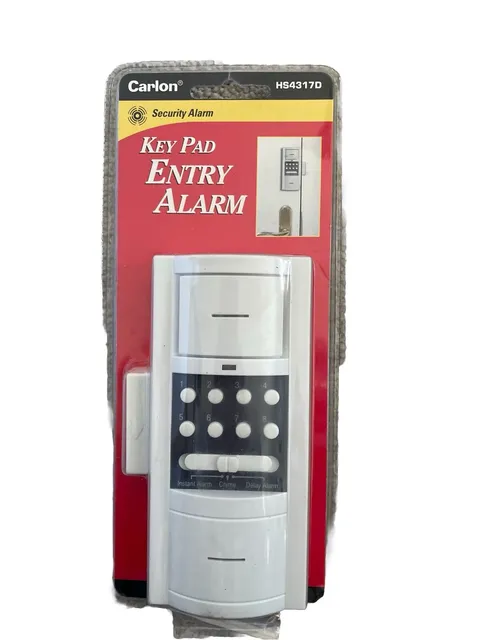Carlon Key Pad Entry Alarm Security Alarm Anti Theft 3 Operational Modes NIP