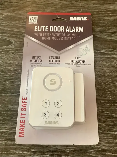 Sabre Elite Door Alarm Window Security Keypad Delay Home Away Mode NEW Wireless