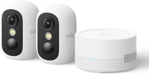 Security cam C35 2-Cam Kit, Wireless Indoor/Outdoor Camera, Magnetic Mount, Colo
