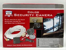 Bunker Hill Color Security Camera w/Night Vision & Microphone Weatherproof 95914