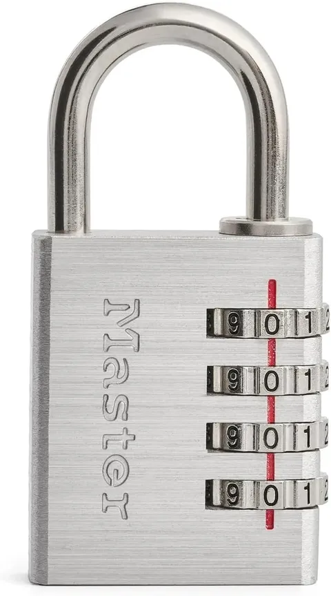 (CF) NEW! MASTER LOCK 643D FOUR-DIAL BASIC COMBINATION LOCK - SUPER FAST SHIP !!