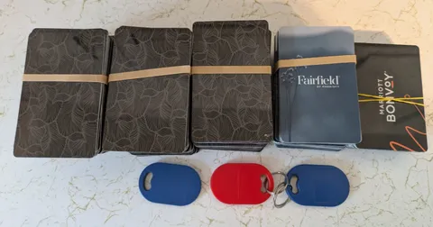Dormakaba Saflok 1K ULC keycards, approximately 180 Keys Marriott Fairfield