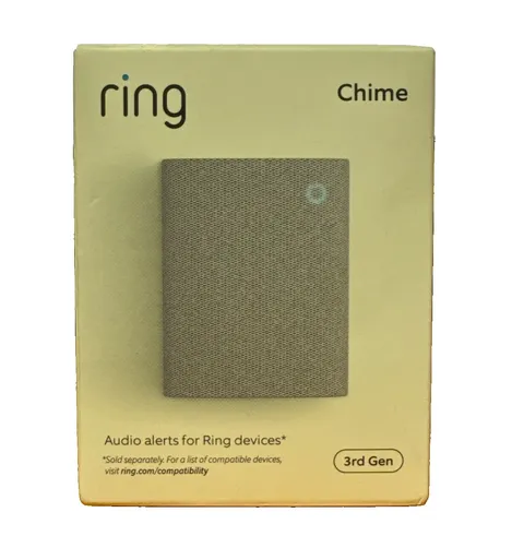Ring Chime 3rd Gen Wireless plug-in Door Chime Home Security / New in Box
