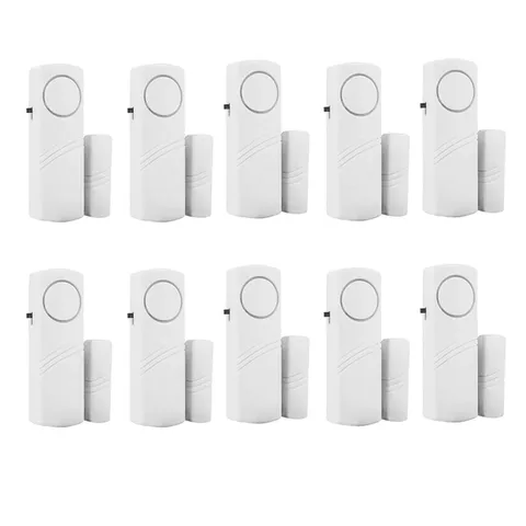 10x Home Safety Burglar Alarm Wireless System Security Device Door Window Sensor