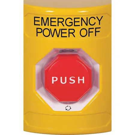 Safety Technology International Ss2209po-En Emergency Power Off Push