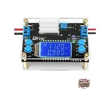 DROK Step-Down Converter DC-DC 6.5V to 36V to 1.2V to 32V Adjustable 6V 12V 24V