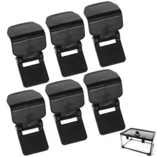 6pcs Reptile Feeding Terrarium Buckle Tortoise Breeding Tank Lock Latch