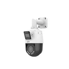 UNV 2MP Dual-Lens PTZ IPC9312LFW-AF28-2X4 Auto-Tracking LightHunter 4X Zoom PoE+