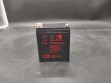 CSB HR1227W F2 Battery 12Volt 27Watt Fire Rated SLA Lead Acid Battery