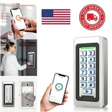 Zinc Alloy Wireless Keypad for Garage Door Access with Multiple Unlock Options