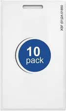 10 x Kantech P10SHL P10 Prox Proximity XSF/26bit Clamshell Access Cards IOPROX