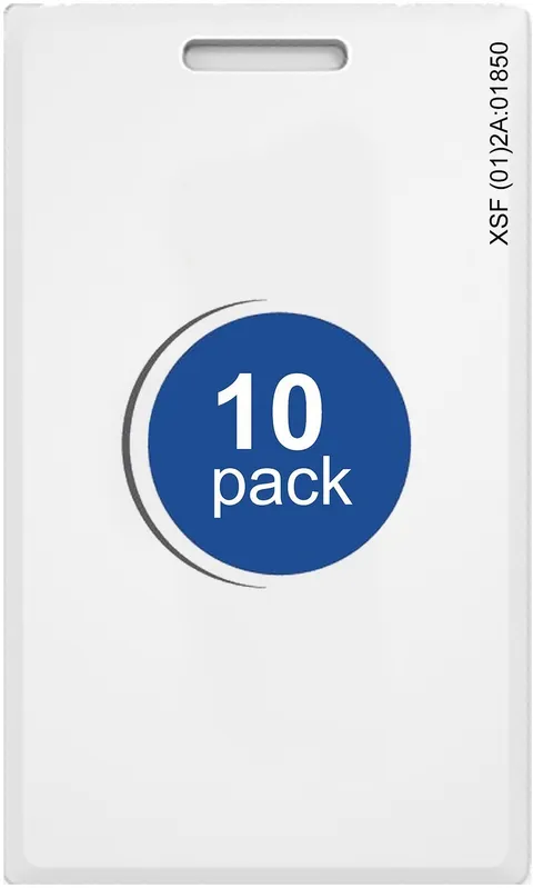 10 x Kantech P10SHL P10 Prox Proximity XSF/26bit Clamshell Access Cards IOPROX