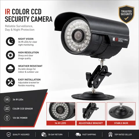 CMOS Security Surveillance Camera – Wholesale Monitoring & Security Equipment