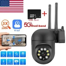 Wireless 5G WiFi Security Camera System Smart Outdoor Night Vision 1080P Home
