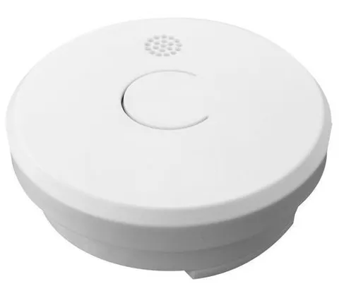 RED SMOKE ALARM - 9V BATTERY