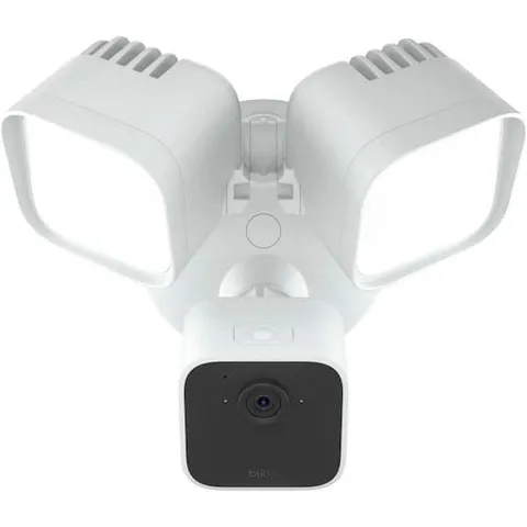 BLINK Wired Floodlight Smart WiFi Security HD Camera, 2600 Lumens, White