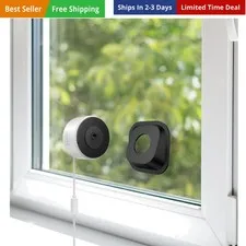 Luna 3MP 2K Window Camera, 2.4GHz & 5GHz WiFi6 Indoor Cameras for Home Securi...