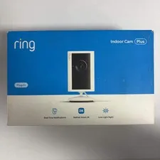 New Ring Indoor Cam Plus Indoor Camera White 5CFYAB