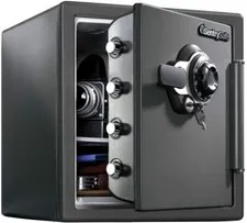 Fireproof Safe and Waterproof Safe with Dial Combination 1.2 cu ft Home Safety