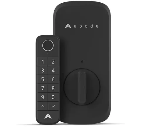 Abode Lock & Keypad: Smart Lock W/Keyless Entry, Finger Print Or App, Wifi Conne