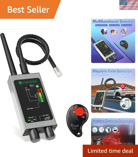 M8000 Advanced Hidden Camera Detector - Portable Privacy Protection Device