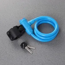 Colorful Lock Bike Cable Locks Road Bike Cycling padlock Anti-Theft