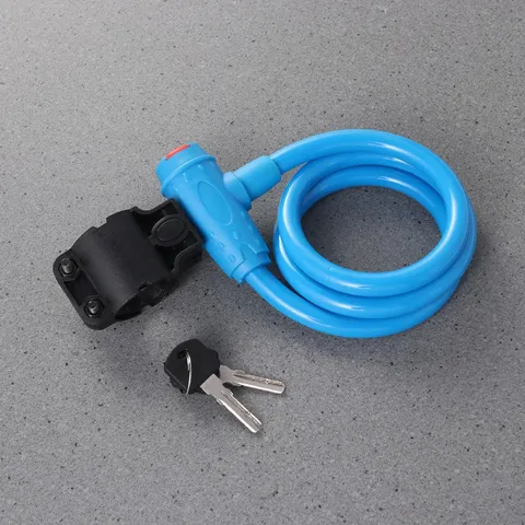Colorful Lock Bike Cable Locks Road Bike Cycling padlock Anti-Theft