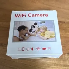 WiFi Camera Indoor IP/Network Surveillance Camera, Wireless Wi-Fi, White, Color
