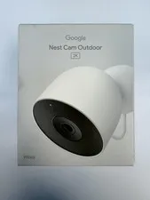 Google Nest Cam Outdoor Wired 2nd Gen 2K Security Camera Google Home NightVision
