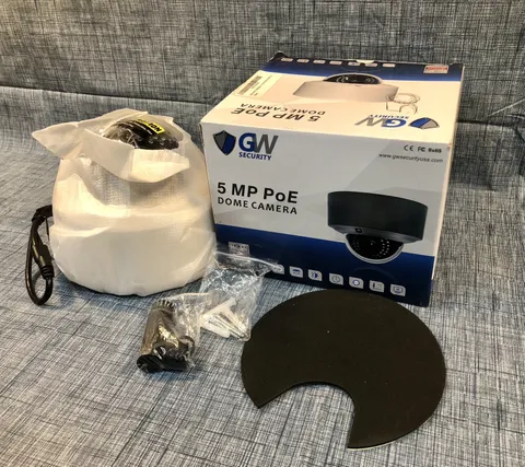 Open Box GW Security GW-5071IP 5MP PoE Dome IP Camera